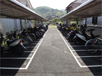 駐車場 駐輪場 こゆるぎ住建 平塚 大磯 二宮 中井 小田原や神奈川の不動産